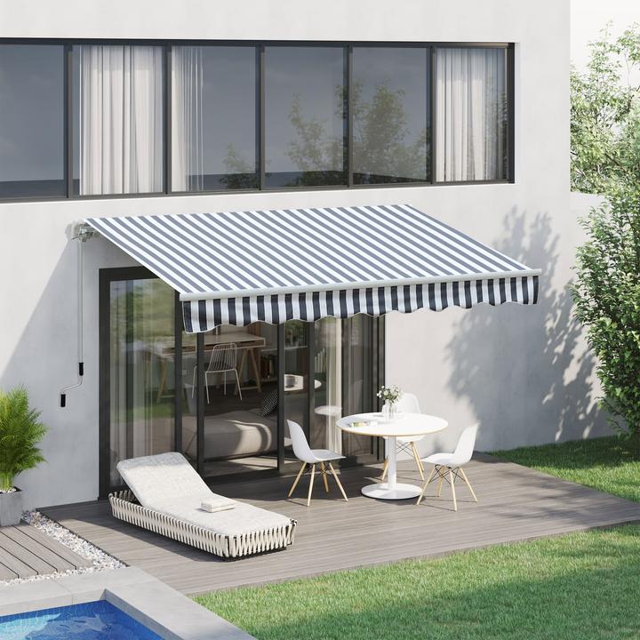 Image du produit Outsunny Store de jardin avec bras pliable (2.95 m)