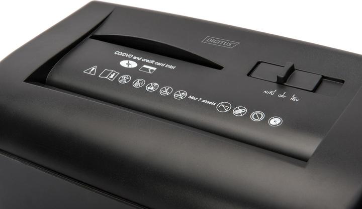 Produktbild Digitus Paper Shredder X7 with CD (Partikelschnitt)