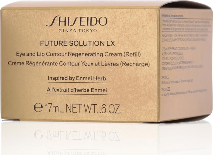 Image du produit Shiseido Future Solution LX - Refill Eye And Lip Contour Regenerating Cream (Crème, 17 ml)