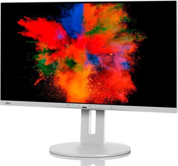 Produktbild Fujitsu P27-9, 27 inch marble grey, USB Dock, PC switch, Ultra Narrow bezel, 5in1 stan (2560 x 1440 Pixel, 27")