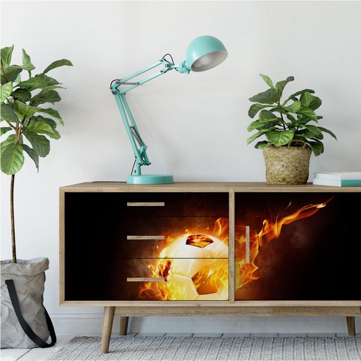 Immagine prodotto Trenddeko Calcio in fiamme (80 x 30 cm)