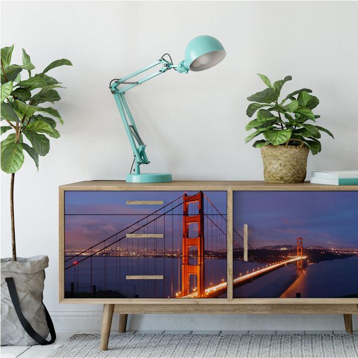 Produktbild Trenddeko Golden Gate Bridge (100 x 25 cm)