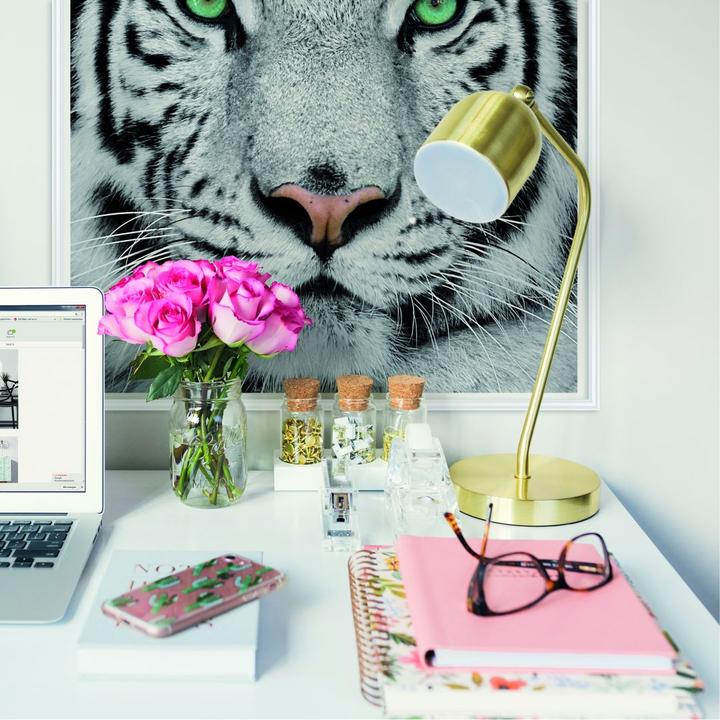 Actual product image Trenddeko Gorgeous Sumatran Tiger (50 x 50 cm)