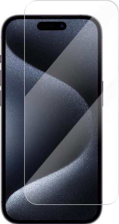 Screenguard Apple iPhone 15 Pro Max Panzerglas Schutzfolie Case Friendly Design (1 Stück, Apple iPhone 15 Pro Max)