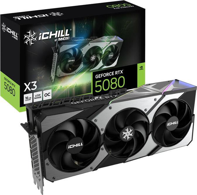 Produktbild Inno3D GeForce RTX 5080 iCHILL X3 (16 GB)