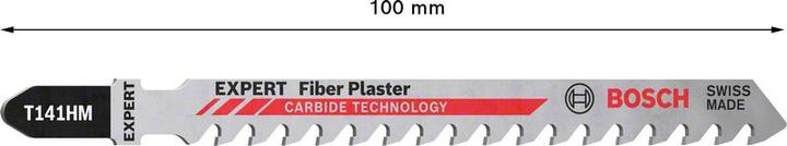 Image du produit Bosch Professional Zubehör Lame de scie sauteuse EXPERT 'Fiber Plaster' T 141 HM, 2 pièces