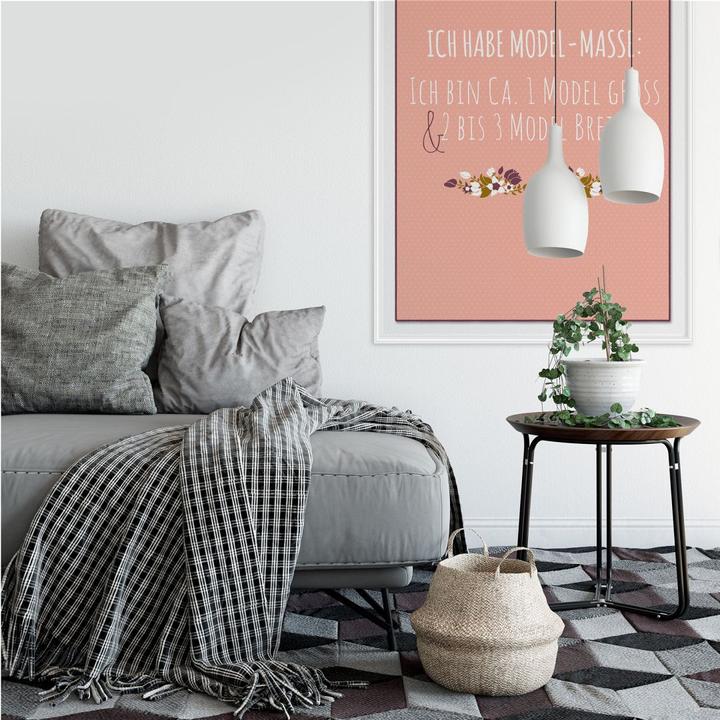 Produktbild Trenddeko Ich habe Modelmasse... (70 x 100 cm)