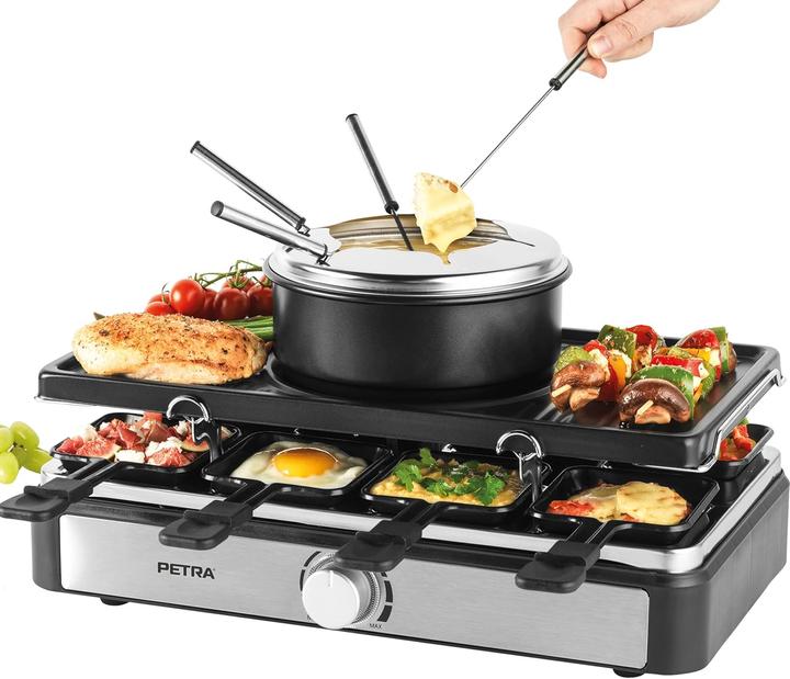 Actual product image Petra Raclette grill PT4513VDE
