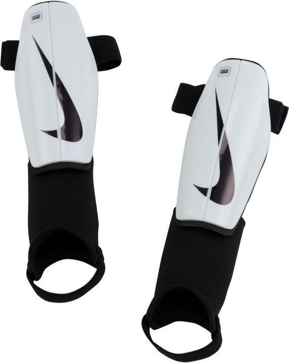 Nike Charge Kids" Soccer Shin, WHITE/BLACK/BLACK L (L)
