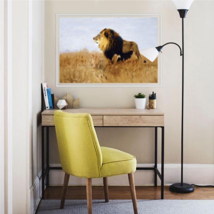 Immagine prodotto Trenddeko Leone in cerca di preda (150 x 100 cm, 120 x 80 cm, 80 x 50 cm, 100 x 70 cm, 60 x 40 cm, 45 x 30 cm)