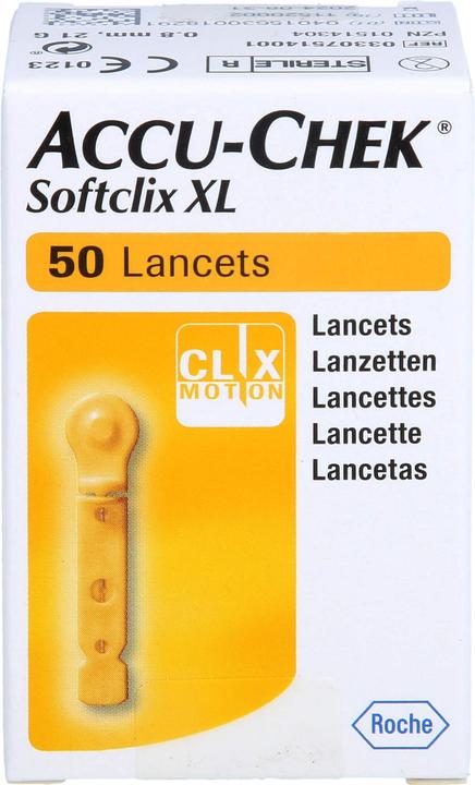 Produktbild Roche ACCU-CHEK Softclix XL Lancet, 50 St LAN (Lanzette)