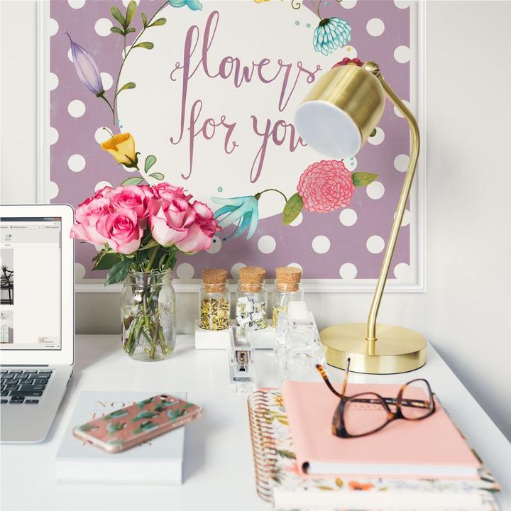 Produktbild Trenddeko Flowers for you (50 x 50 cm)