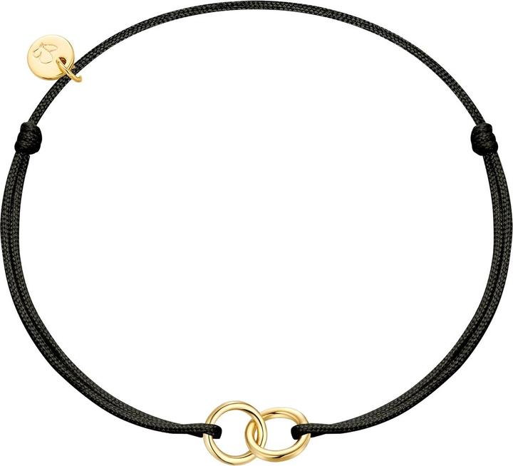 Immagine prodotto Glanzstücke München Bracciale in tessuto - 36432 (22 cm, Argento)