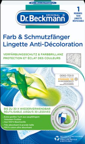 Produktbild Dr. Beckmann Farb und Schmutzfänger (30 Waschgänge, Waschtücher)