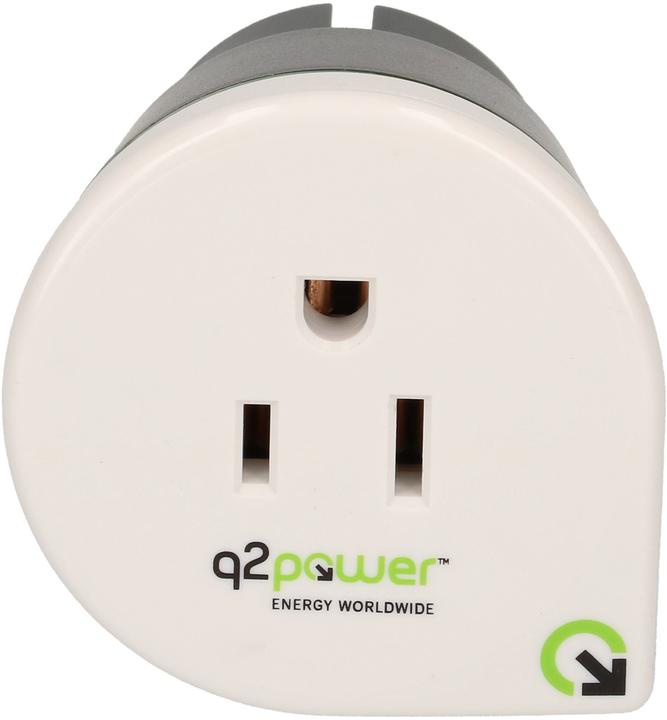 Immagine prodotto Q2 Power Adattatore di viaggio da USA a Europa