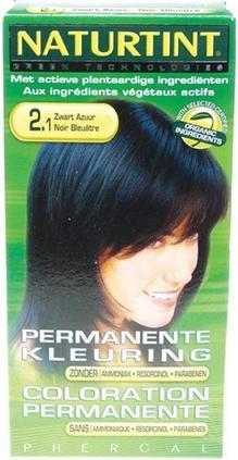 Image du produit Naturtint Gel colorant capillaire permanent 2.1 bleu noir sans ammoniaque (2.1 Bleu Noir sans ammoniaque)