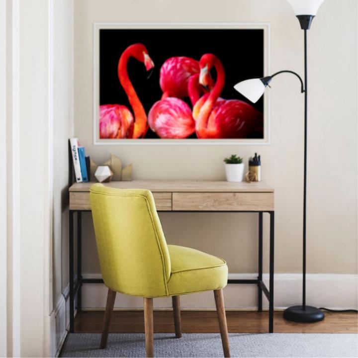 Image du produit Trenddeko Flamant rose (100 x 70 cm)