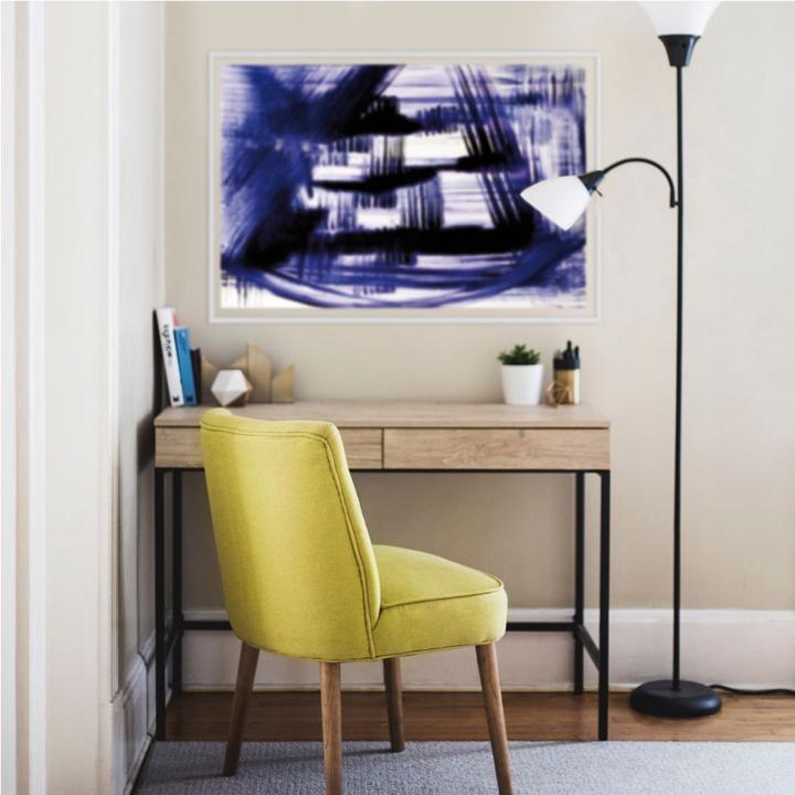 Produktbild Trenddeko Preussisch Blau (120 x 80 cm)