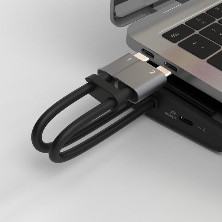 Produktbild j5Create JCD552 (USB-C, 4 Ports)