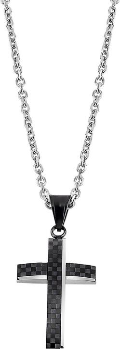 Immagine prodotto Lotus COLLANA CROCE DA UOMO IN ACCIAIO NERO LS2105-1/2, DA UOMO (Acciaio inossidabile)
