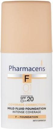 Actual product image Pharmaceris F, Liquid coverage 01 Ivory, SPF 20, 30 ml (Ivory)