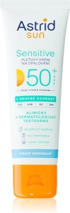 Astrid Sun Sensitive Face Tanning Cream SPF 50+ Waterproof 50 ml (Sonnencreme, SPF 50+, 50 ml)