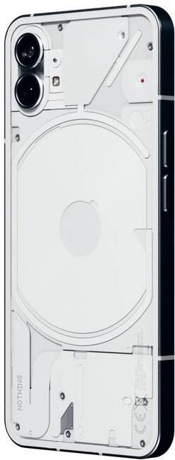 Actual product image Nothing Phone (1) (8GB) (256 GB, White, 6.55", Dual SIM, 50 Mpx, 5G)