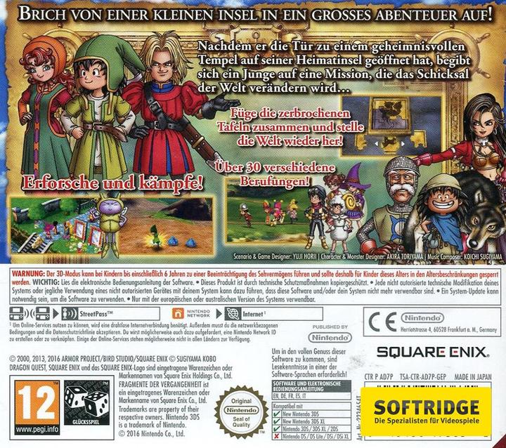 Actual product image Nintendo Dragon Quest VII: Fragments of the past (3DS, 3DS XL, DE)