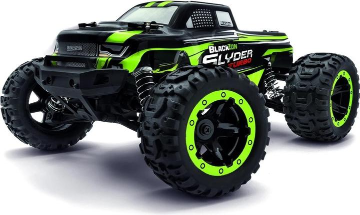 Blackzon - Slyder MT Turbo 1/16 4WD 2S Brushless - Green (540208) (RTR Ready-to-Run)