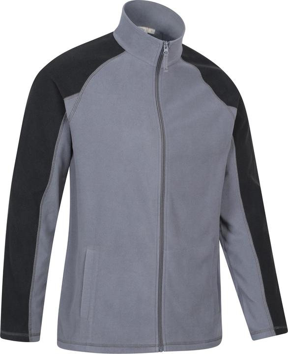 Immagine prodotto Mountain Warehouse Ashbourne Giacca in Pile Cerniera su intera lunghezza Uomo (4XL)