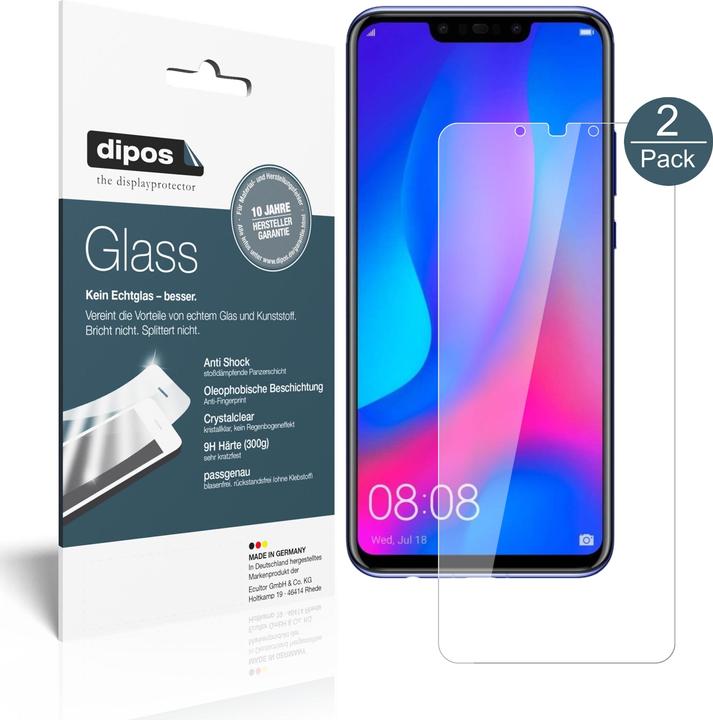 Immagine prodotto Dipos Pellicola Protettiva Anti-Shock (2 Pezzo/i, Huawei Nova 3i)