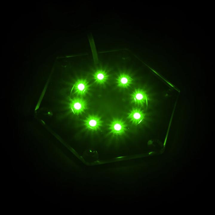 Actual product image Bitspower Hexagonal RGB accessory for water tank