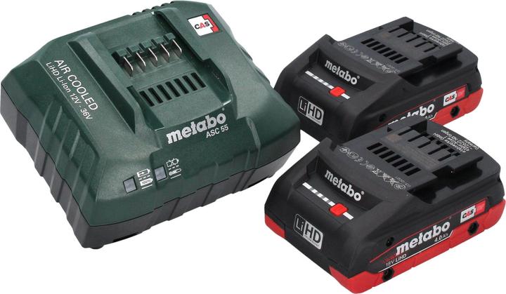 Produktbild Metabo ST 18 LT 130 BL Akku Stichsäge 18 V 130 mm Brushless + 2x LiHD Akku 4,0 Ah + Ladegerät +