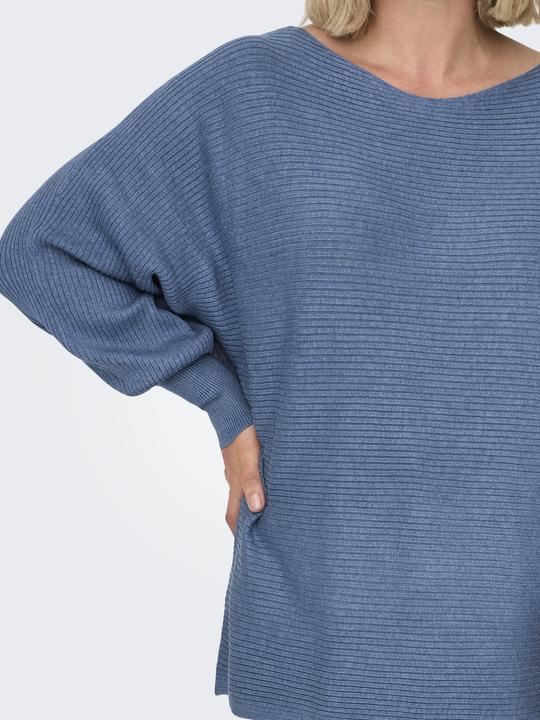 Image du produit Only Knit Fit U-Boot Encolure Longue Poignets Pulls en tricot (S)