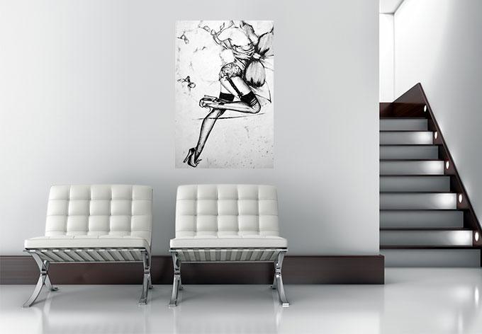 Produktbild Trenddeko Verführerisches Pin-up (60 x 90 cm)