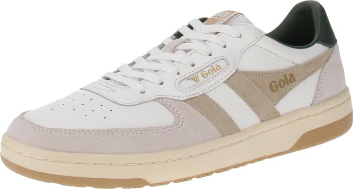 Bone, White, Dark Khaki