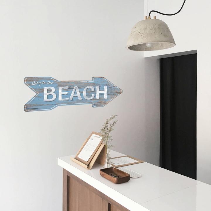 Image du produit Trenddeko En route pour la plage (60 x 21 cm)