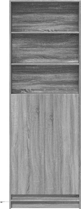 Actual product image VidaXL Highboard with LED lighting (69 x 32.5 x 200 cm)