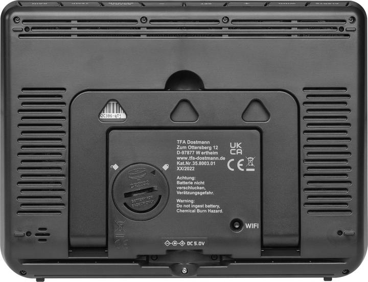 Actual product image TFA Radio weather station