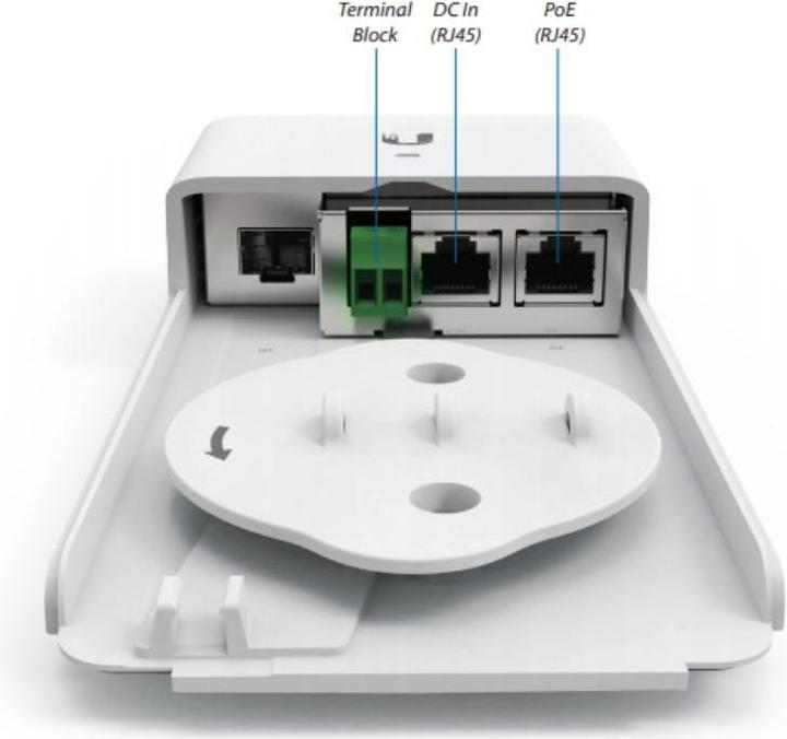 Actual product image Ubiquiti Outdoor Media Converter F-POE-G2 (Media converter)