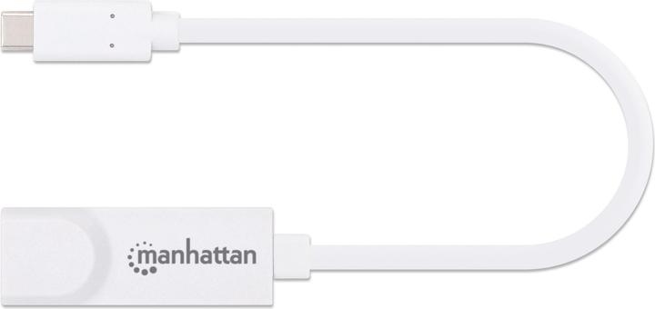 Image du produit Manhattan USB C - RJ-45, 100Base-TX (USB-C, 1 Ports)