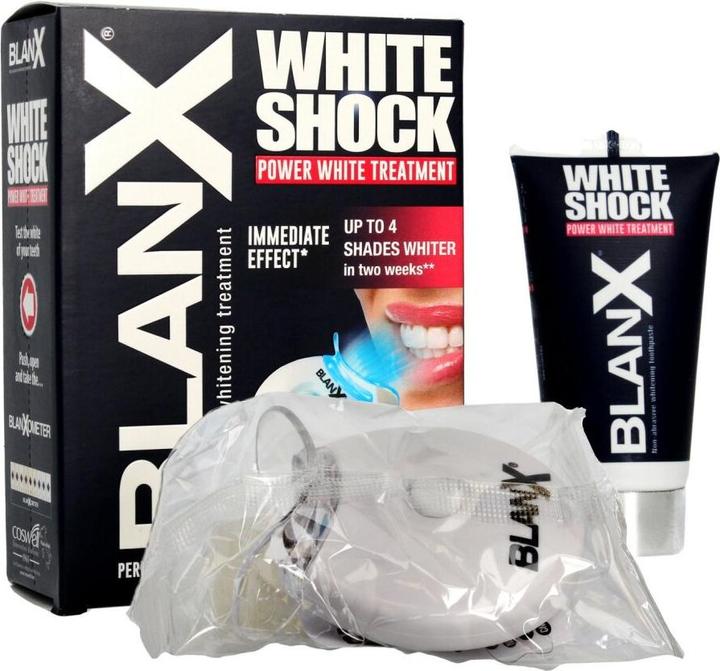 Produktbild Blanx White Shock -Intensive Whitening System + LED -Biss 50 ml (50 ml)