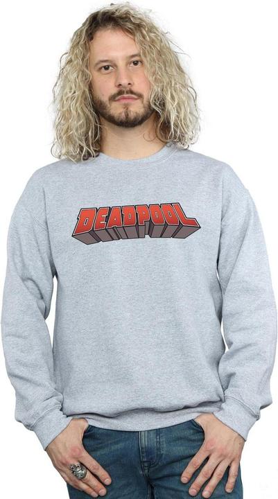 Produktbild Deadpool Text Logo Sweatshirt (M)