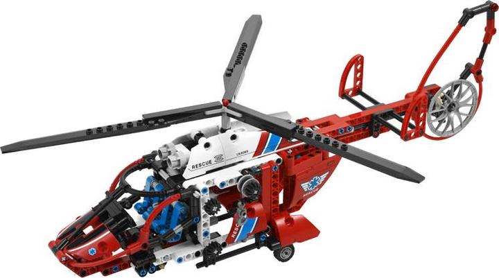 Produktbild LEGO Rettungshubschrauber (8068, LEGO Technic)