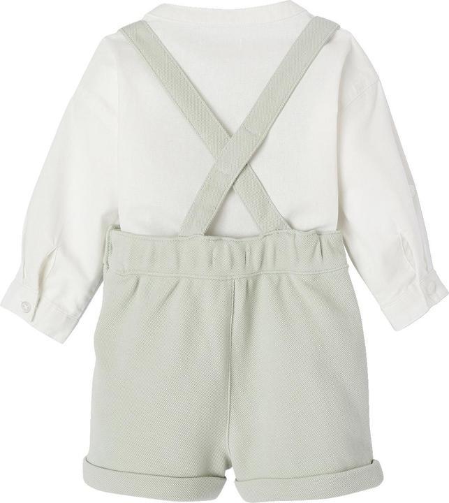 Actual product image Vertbaudet Festliches Baby-Set: Hemd & Shorts mit Trägern (62)