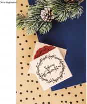 Produktbild Rayher Stempel "Schne Weihnachten" - Kranz