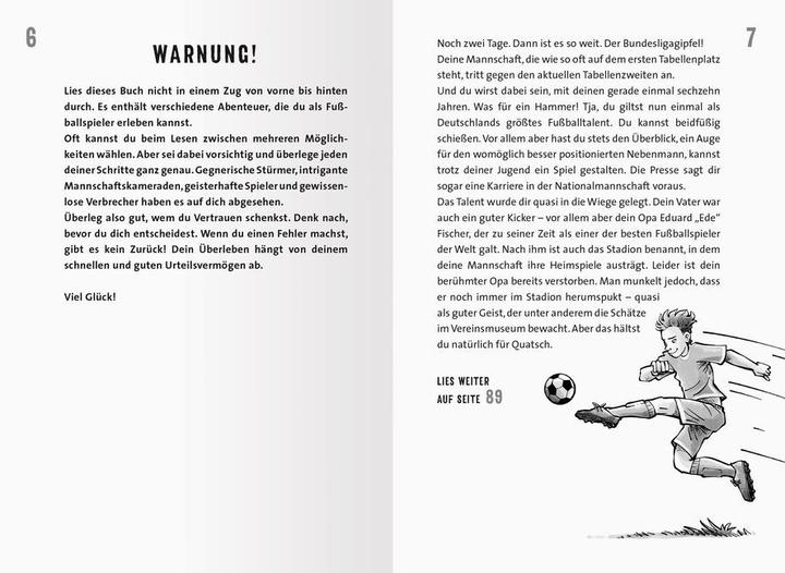Actual product image Ravensburger Das Fussball-Geisterspiel der 1000 Gefahren (German, Fabian Lenk, Stefani Kampmann, 2022)