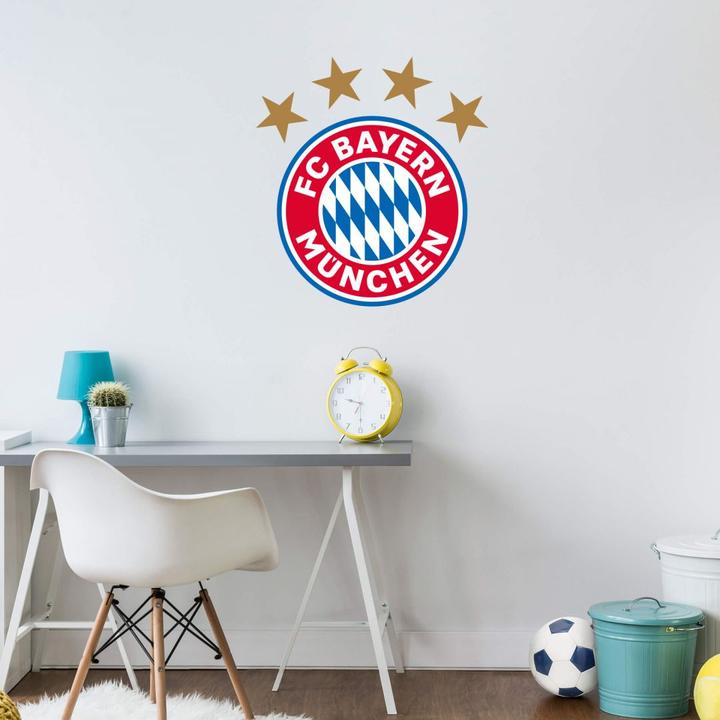 Image du produit FC Bayern München Logo (21 x 20 cm, 43 x 40 cm, 96 x 90 cm, 32 x 30 cm, 53 x 50 cm, 128 x 120 cm, 74 x 70 cm)