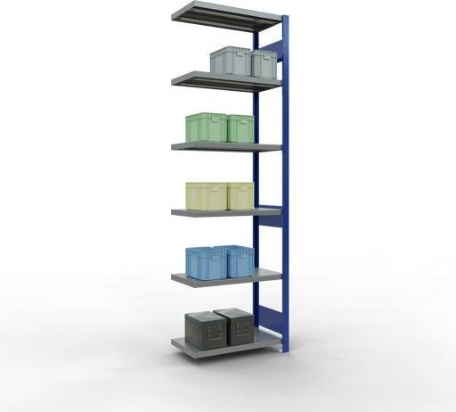 Actual product image Schulte Lagertechnik MULTIplus250 boltless add-on bay system with length bolts