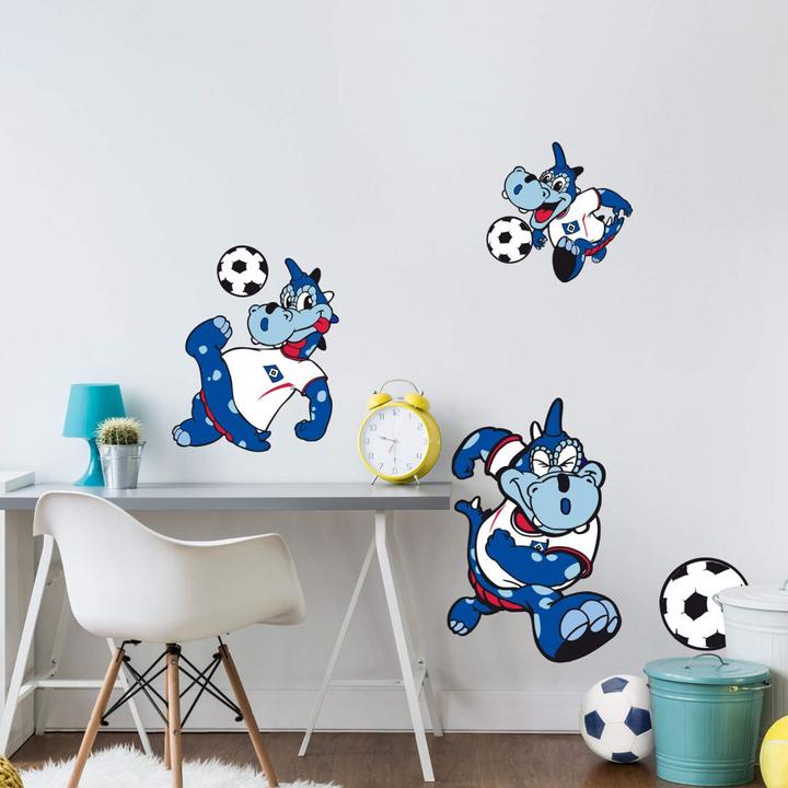 Produktbild Hamburger SV HSV Maskottchen Set (80 x 52 cm)